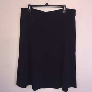 ZOZO Black Midi Skirt